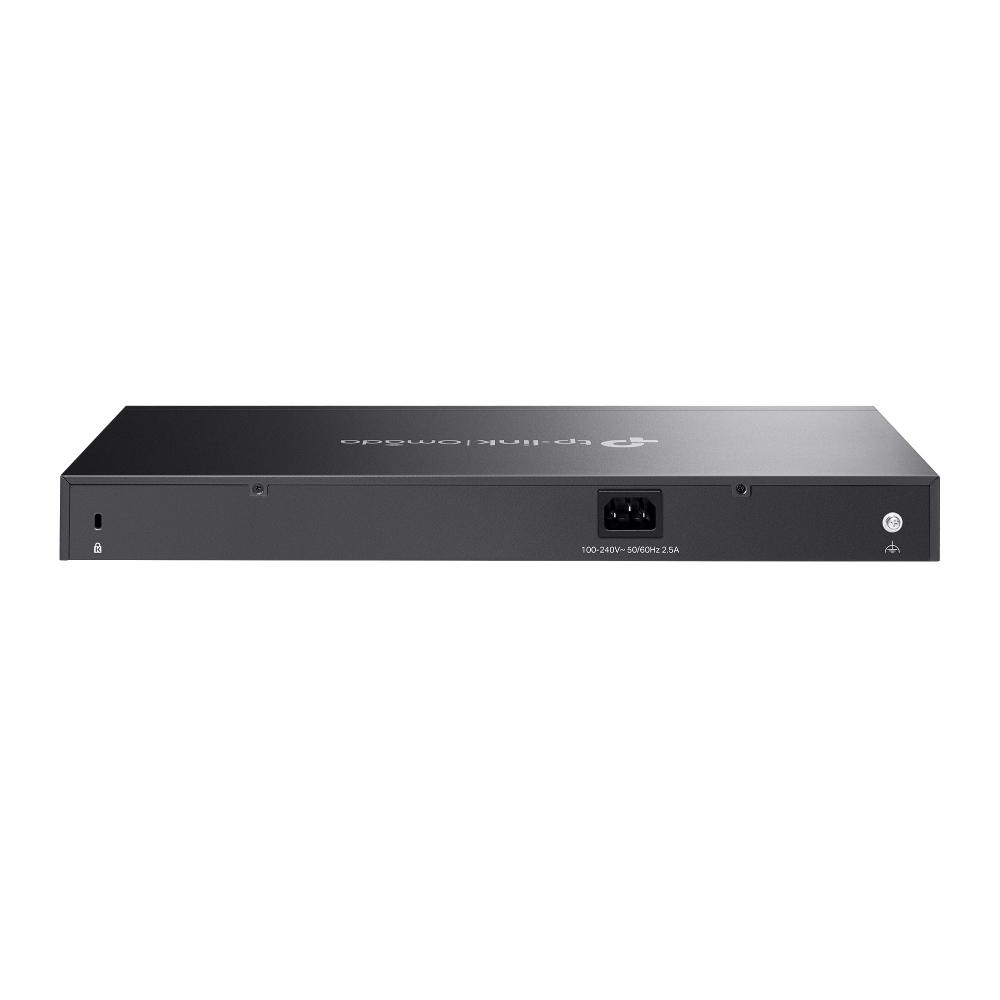 Switch TP-Link Omada SG2428LP V1, 24x Gigabit, 16x PoE+, 4x SFP, 150W PoE, 56 Gbps - Gri - 2