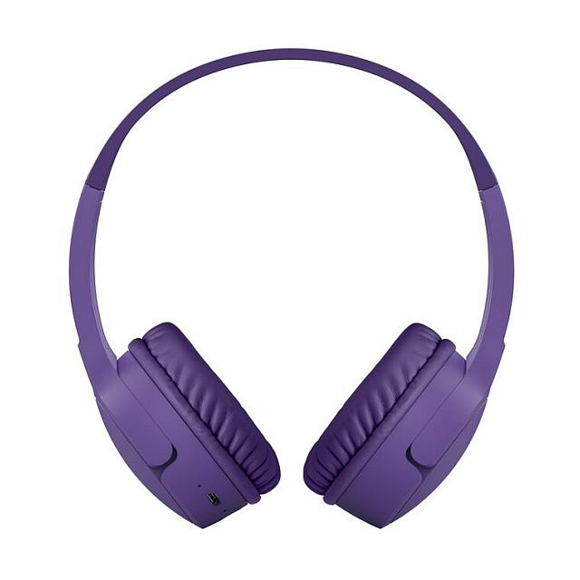 Kufje pa kabllo Belkin SoundForm Mini, Bluetooth - Vjollcë - 4