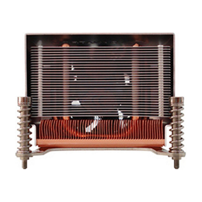 FtohĂ«s pĂ«r Procesor Inter-Tech K-666 / 2U / Aktiv / 2Ă Heatpipe / 60mm PWM Fan / 95W TDP / LGA1151/1155/1156/1200 â ZezĂ« - 3
