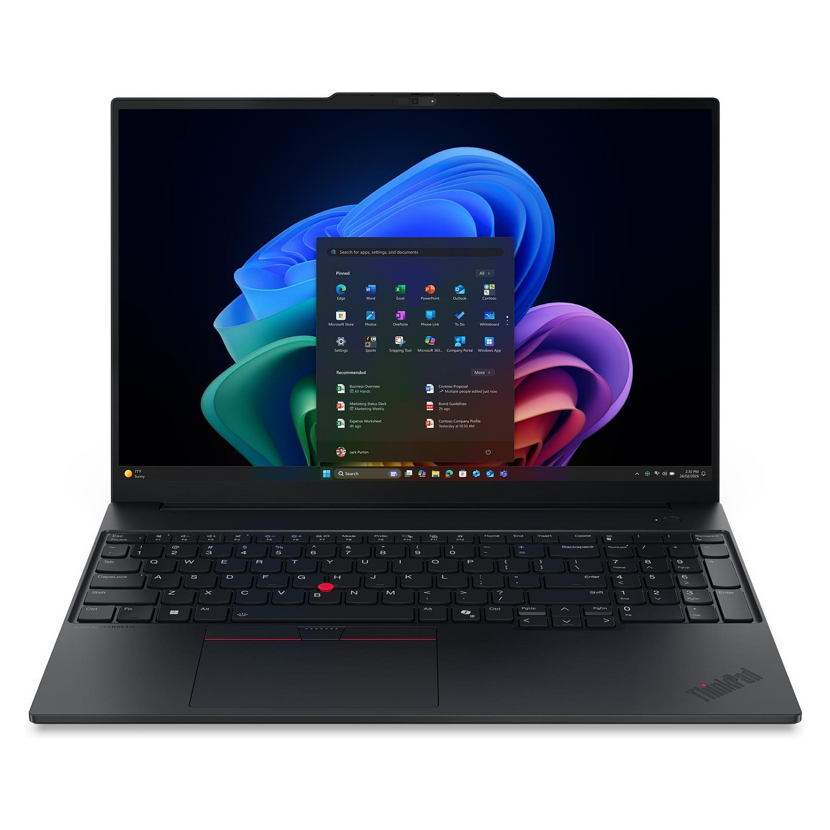 Laptop Lenovo ThinkPad E16 G4 / Ultra 5 325 / 16GB DDR5 / 512GB / 16" WUXGA IPS 60Hz / Intel Graphics / DE - Zezë