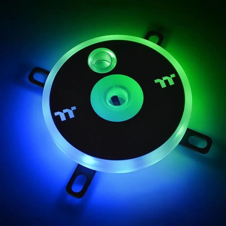 Ftohës për Procesor Thermaltake Pacific W5 Plus RGB, CPU Water Block, G1/4, RGB - Zezë - 4