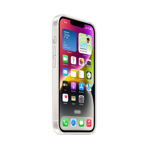 Case për Telefon Apple Clear Case, MagSafe, iPhone 14 - Transparent - 7