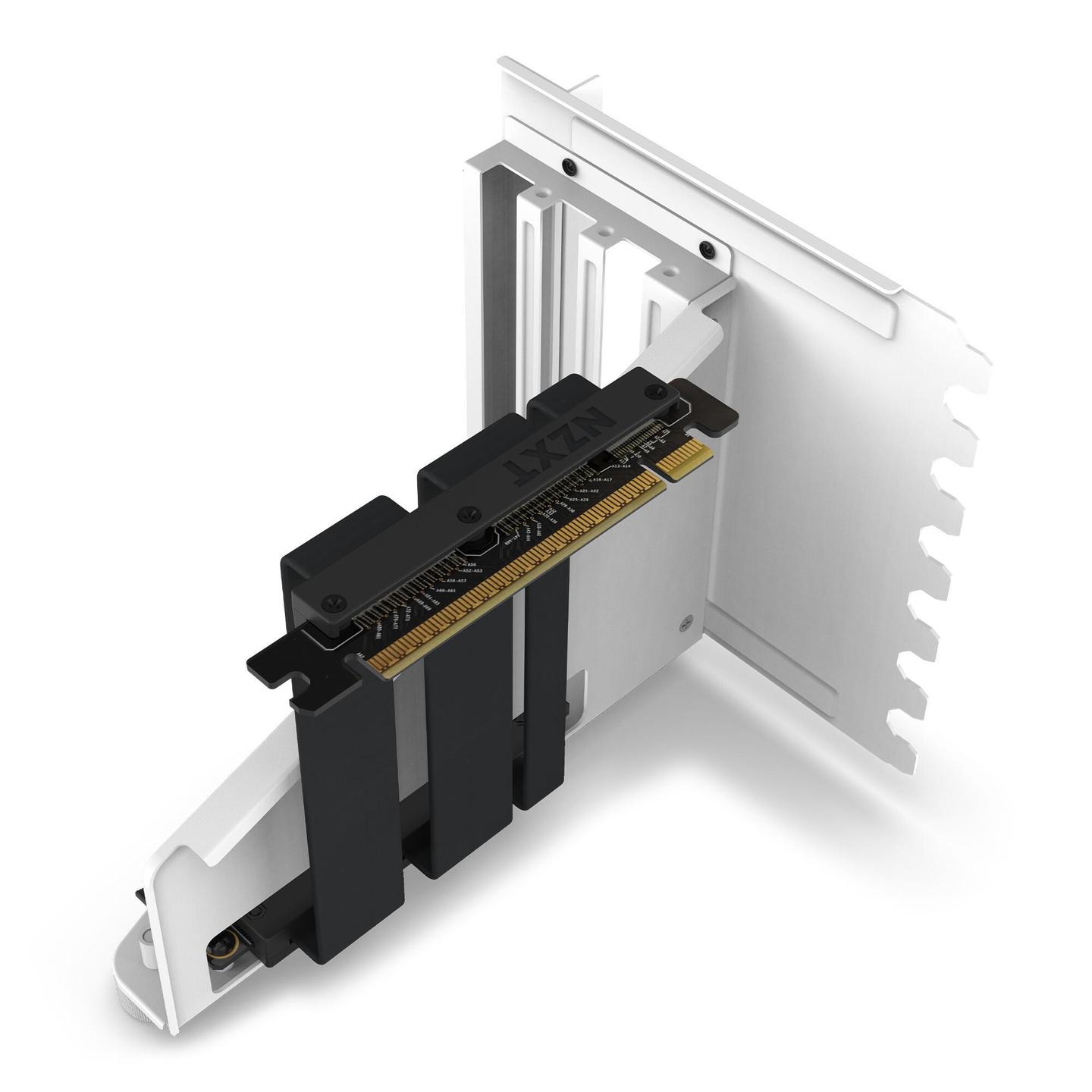 Aksesorë për Disqe NZXT Vertical GPU Mounting Kit AB-RH175-W1 / PCIe 4.0 x16 / Riser 175mm – Bardhë/Zezë - 2