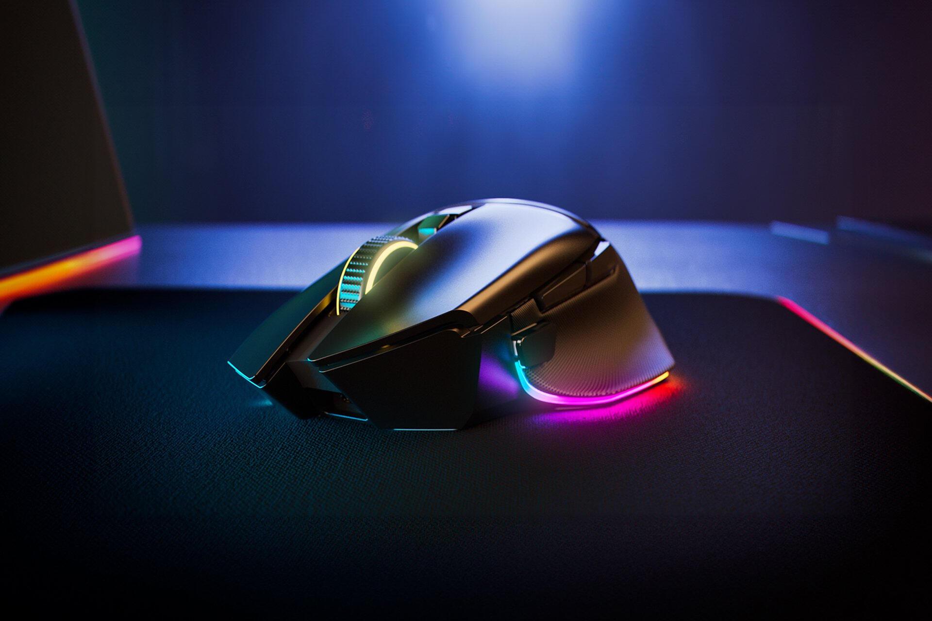 Maus Gaming Razer Basilisk V3 Pro 35K / Wireless / Focus Pro 35K / 13 Butona - Zezë - 3