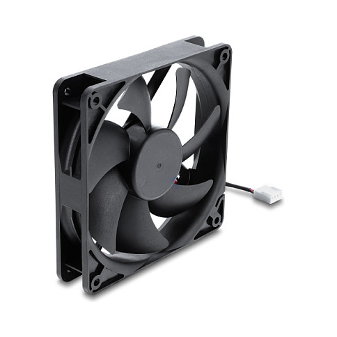Ftohës për Kasë Delock / 120mm / 2000 RPM / PWM / Ball Bearing – Zezë - 3