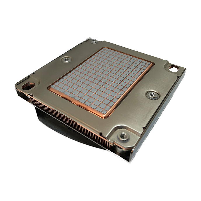 Ftohës për Procesor Inter-Tech B-9 / 1U / Aktiv / 205W TDP / 90mm PWM Fan / LGA3647 Square ILM – Bakër - 2