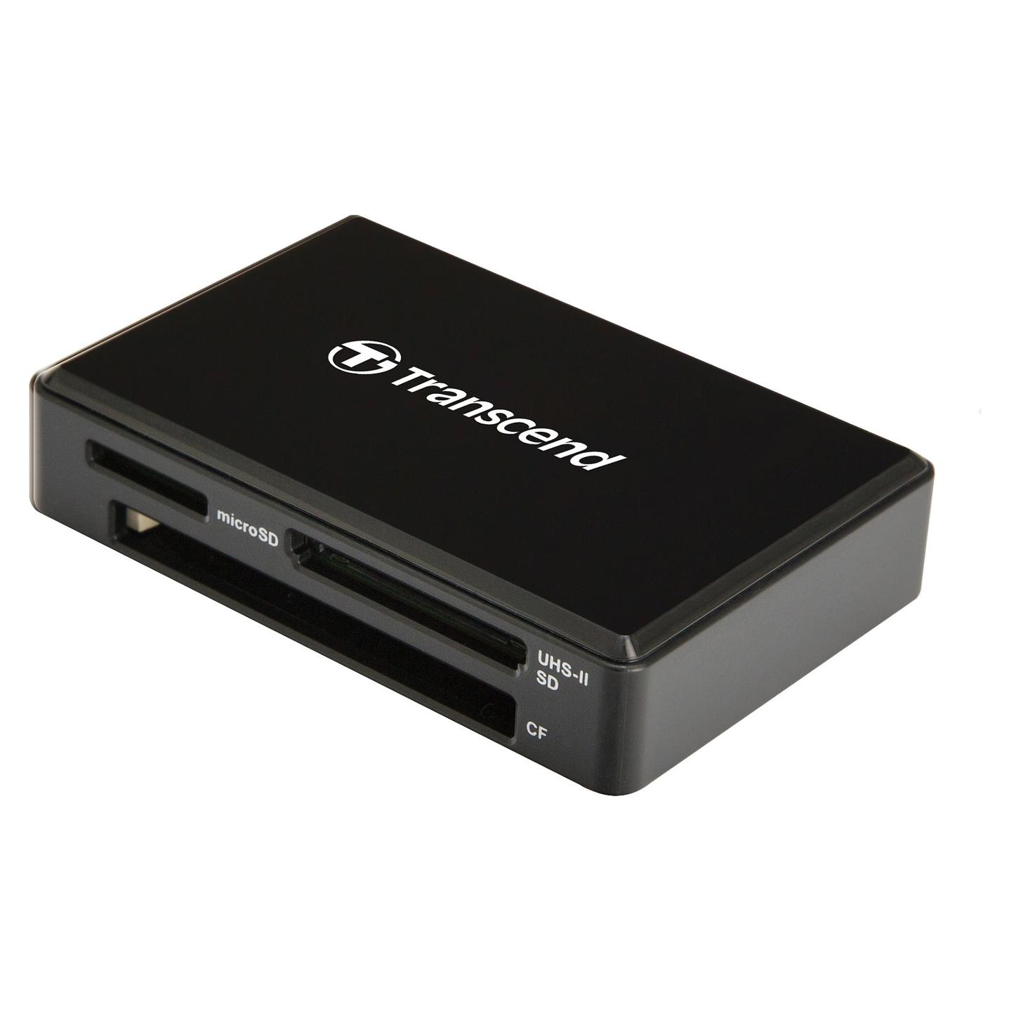 Lexues Kartelash Transcend RDF9 / SD / SDHC / SDXC / microSD / microSDHC / microSDXC / CompactFlash / USB 3.2 Gen 1 / USB-A / 5 Gbit/s - Zezë - 3