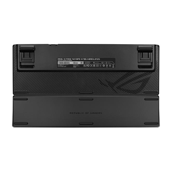 Tastierë Gaming ASUS ROG Strix Scope II 96 Wireless / 96% / Mekanike / RGB / AZERTY -Zezë - 7