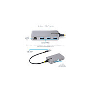Hub StarTech 5G3AGBB-USB-C-HUB / 3x USB-A / Ethernet – Zezë - 7
