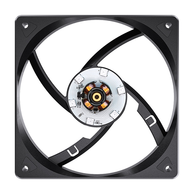 Ftohës për Procesor Jonsbo CR-3000 / Dual Tower / 260W TDP / 2×120mm PWM Fan / ARGB – Zezë - 13