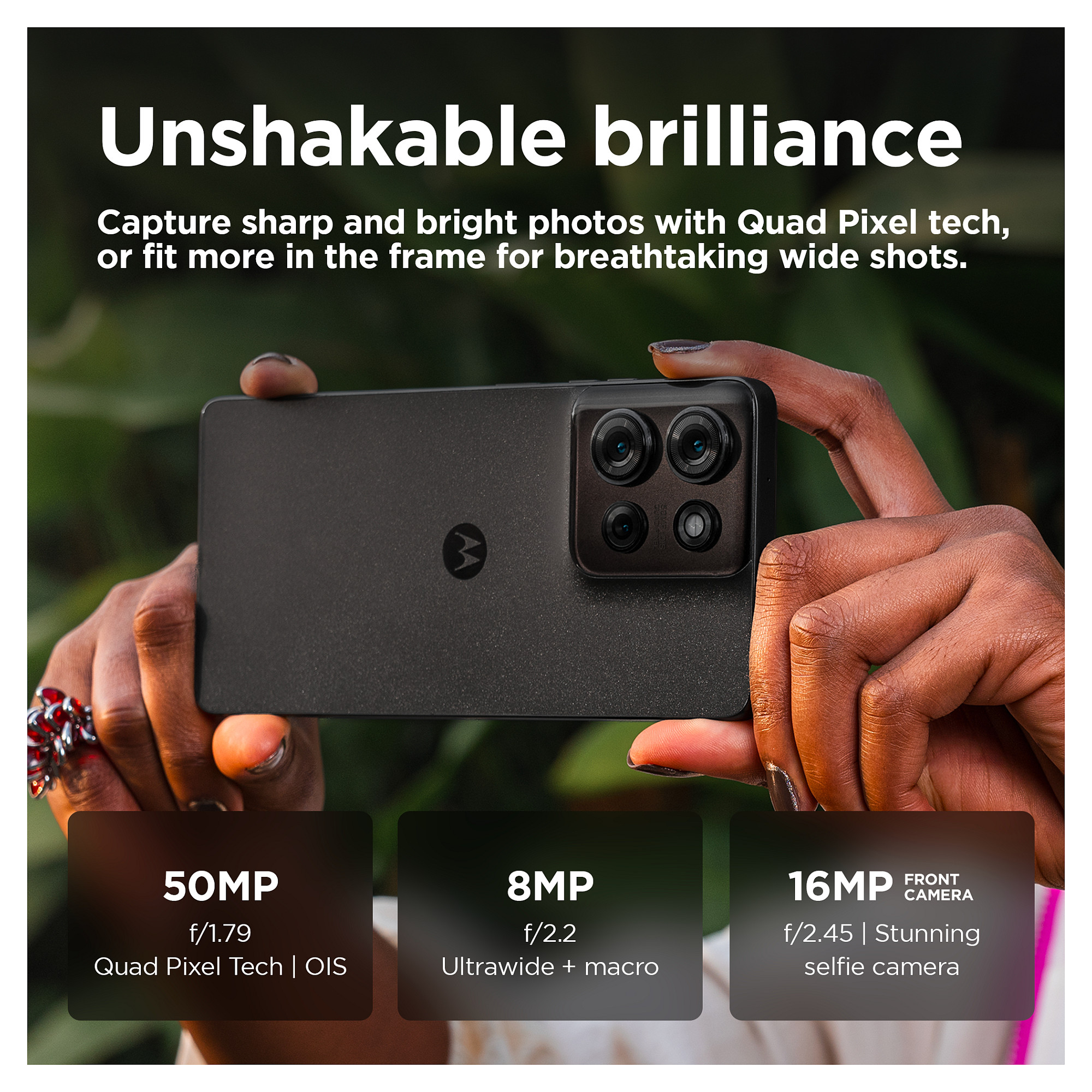 Telefon Android Motorola moto g75 5G / Snapdragon 6 Gen 3 / 8GB / 128GB / 6.78" Full HD+ LCD / 120Hz / 50MP – Gri - 7