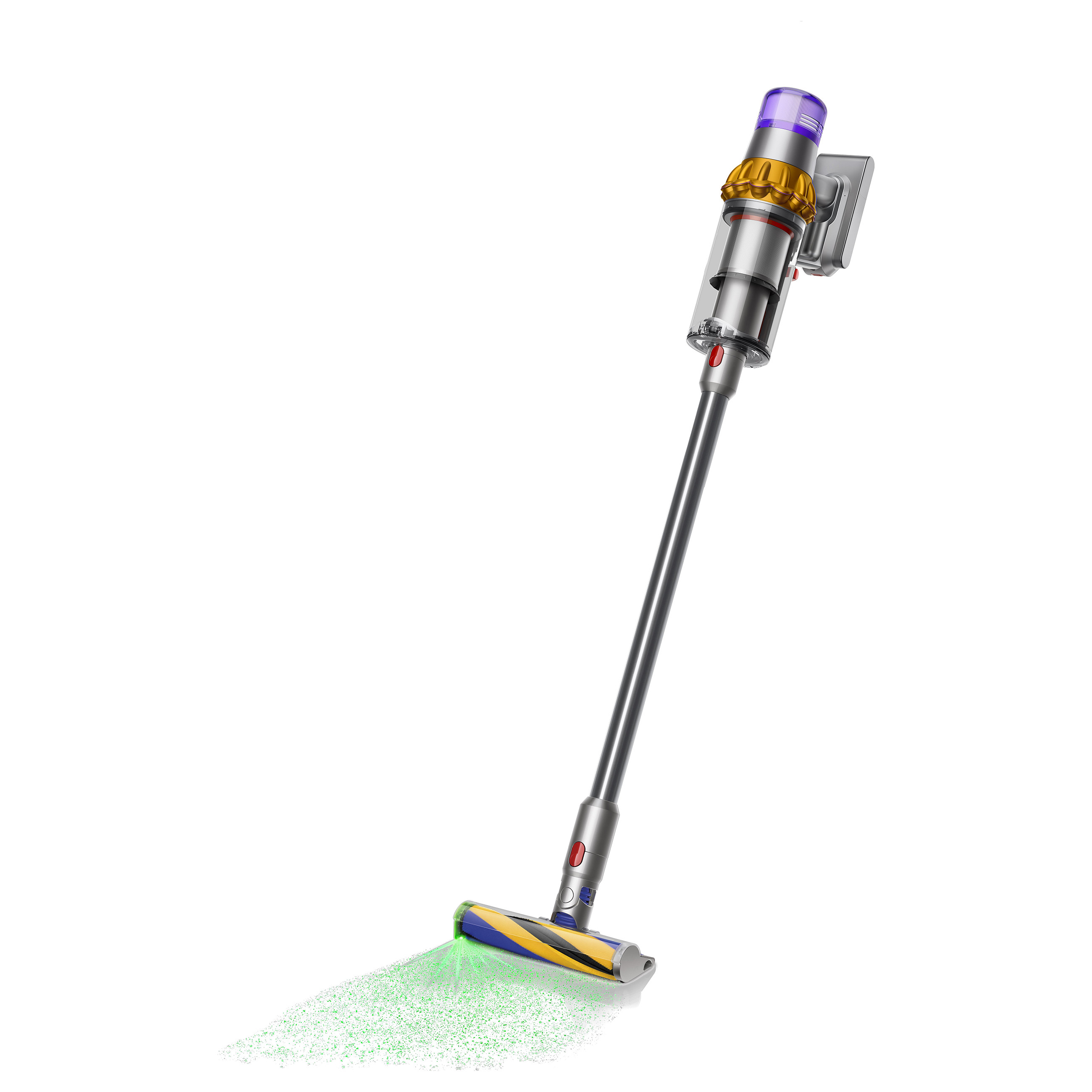 Fshesë me Vakum Dyson V15 Detect Absolute 2 në 1 – Nikeli/Verdhë - 3