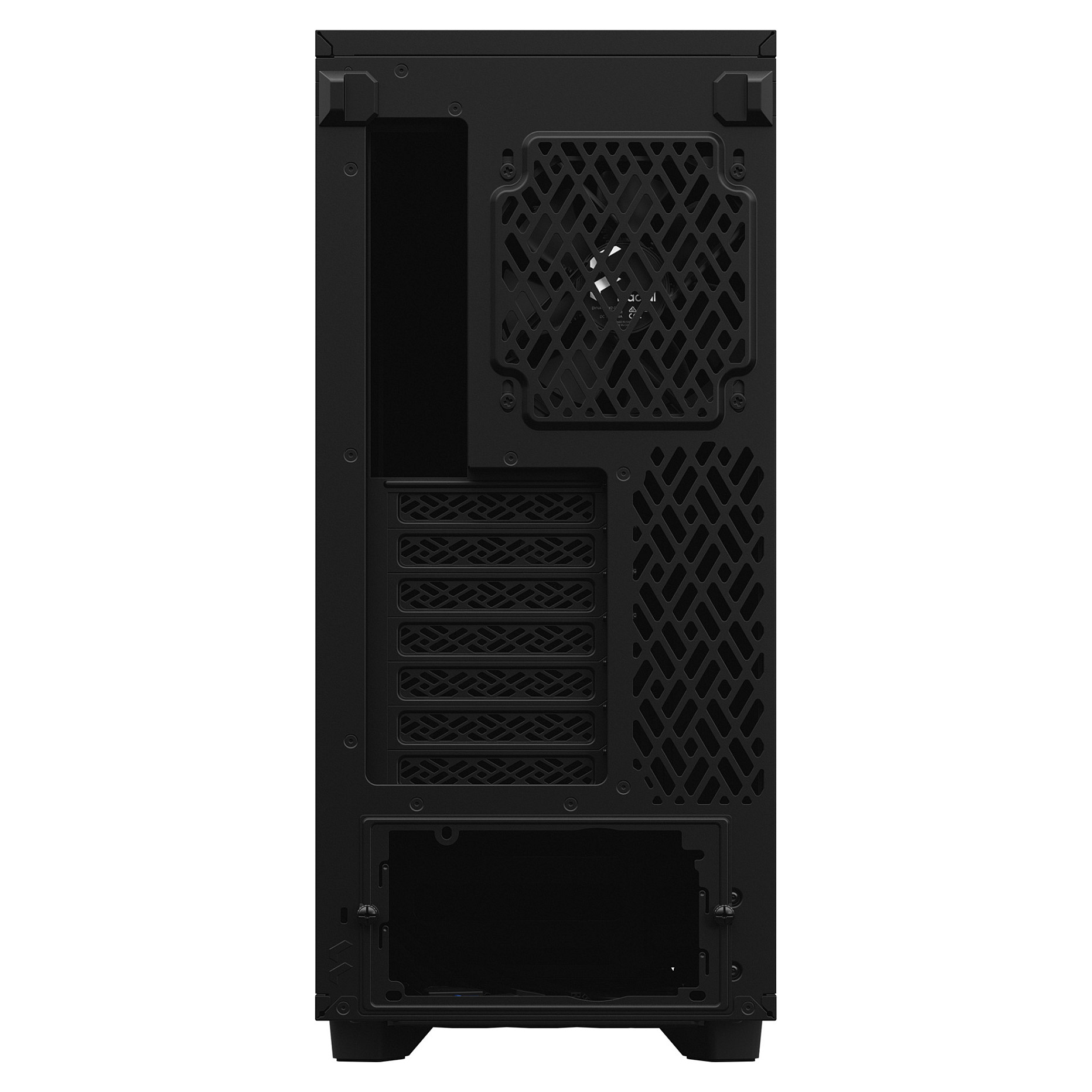 Kasë PC Fractal Design Define 7 Compact / Midi Tower / ATX / 2x 140mm + 120mm Fan - Zezë - 8
