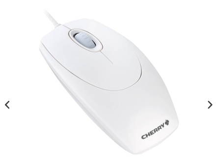 Maus me Kabllo Cherry M5400 / USB 2.0 + PS/2 / 1000 DPI / 3 Butona – Bardhë - 2