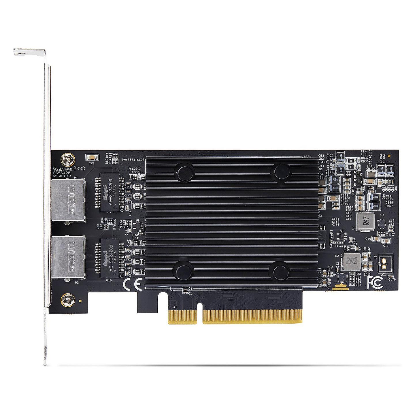 Kartë Rrjeti StarTech.com PR210B-NETWORK-CARD, 2×10GbE RJ45, PCIe 3.0 x8 - Zezë - 6