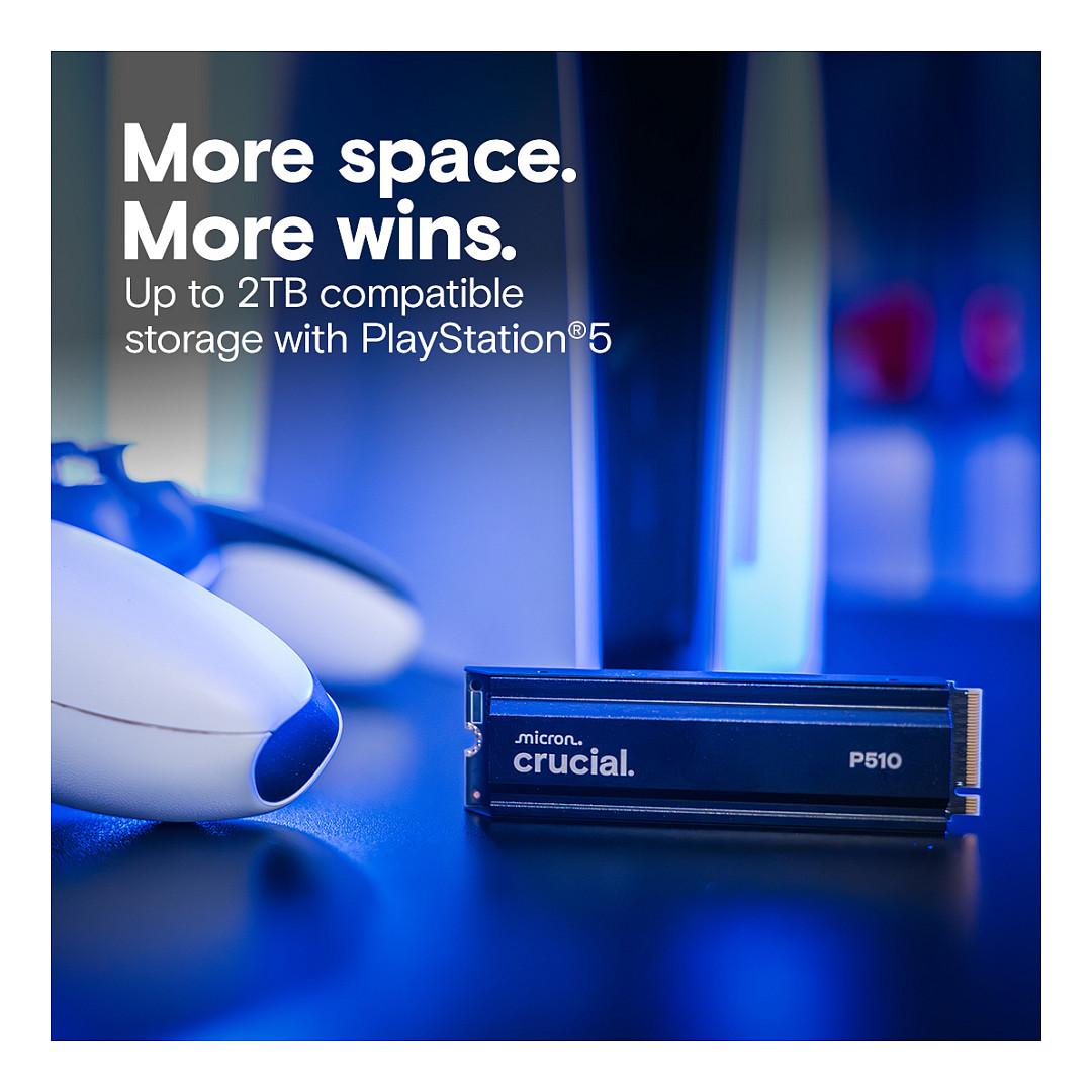 SSD e Brendshme Crucial P510 / 1TB / M.2 2280 / PCIe 5.0 x4 - 7