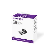 Adapter Rrjeti WLAN USB NETGEAR A6150 / USB 2.0 / Dual Band 2.4GHz + 5GHz / 1200Mbps / Wi-Fi 5 802.11ac / 2x2 MIMO / Antenë e integruar - Zezë - 4