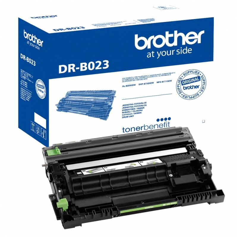 Njësi Drum për Printer Brother DR-B023 / 12,000 Faqe - Zezë