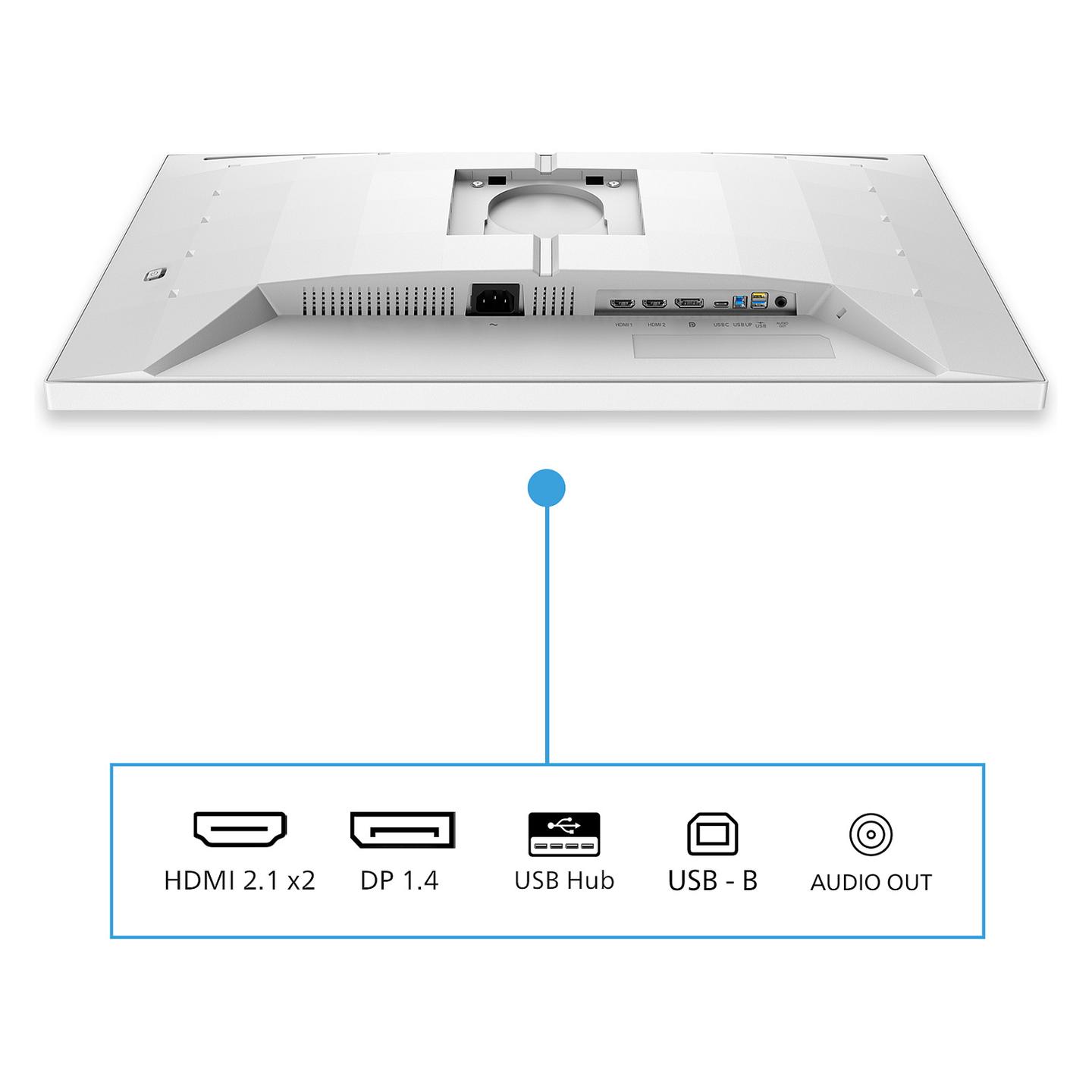 Monitor Gaming Philips Evnia 5000 27M2N5901A, 27", 4K UHD Fast IPS, 160Hz, 1ms, HDMI+DP+USB-C - Bardhë - 11