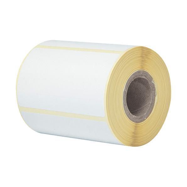 Etiketa për Printer Brother BDE-1J026076-102, 76 × 26 mm, 1.900 etiketa për rrotull, 8 rrotulla – Bardhë - 2