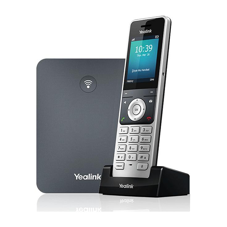 Telefon VoIP Yealink W76P / 2.4" / DECT & SIP / PoE - Gri