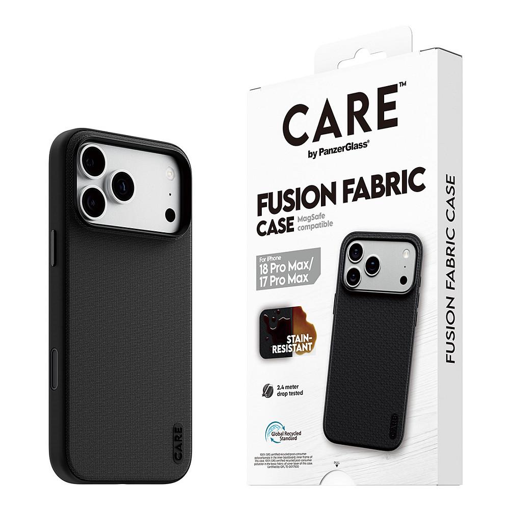 Aksesorë për telefon PanzerGlass / Case / iPhone 17 Pro Max / Fusion Fabric / MagSafe – Zezë - 8