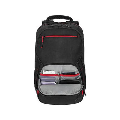 Çantë për laptop Lenovo ThinkPad Essential Plus Eco 4X41A30364 / Backpack / 15.6" / 60% Recycled PET / Padded Laptop Compartment / Front Zipper Pocket - Zezë - 4