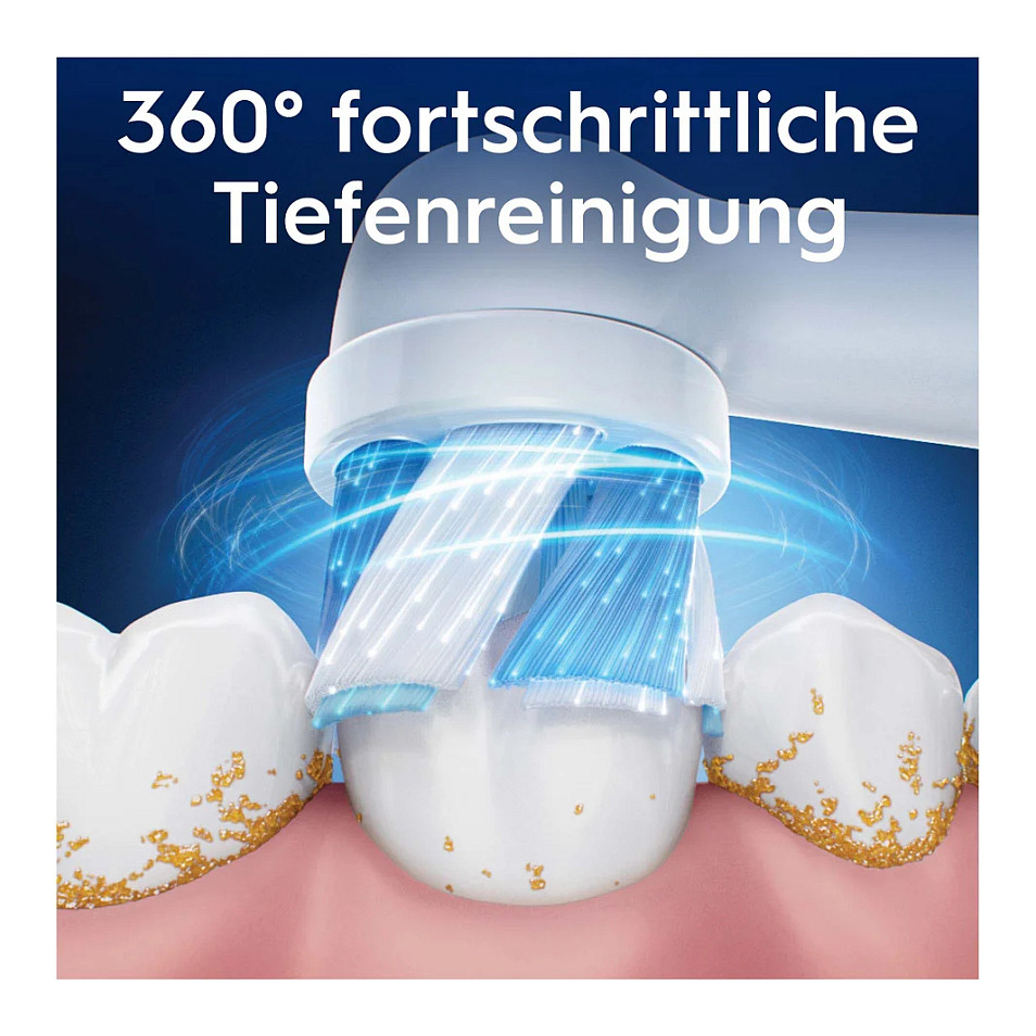 Koka zëvendësuese për furçë elektrike Oral-B iO Ultimate Clean / 2 copë / Deep Cleaning – Bardhë - 2