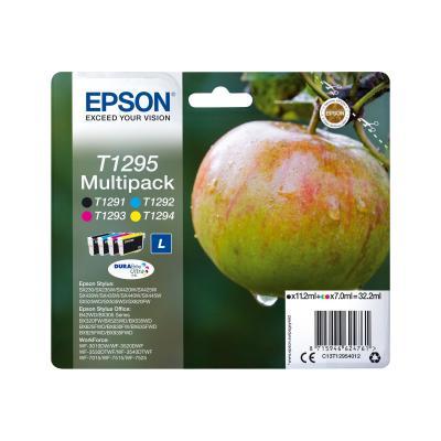 INK Epson T1295 / C13T12954012 / 470 faqe Zezë + 380 faqe Ngjyra – Shumëngjyrësh