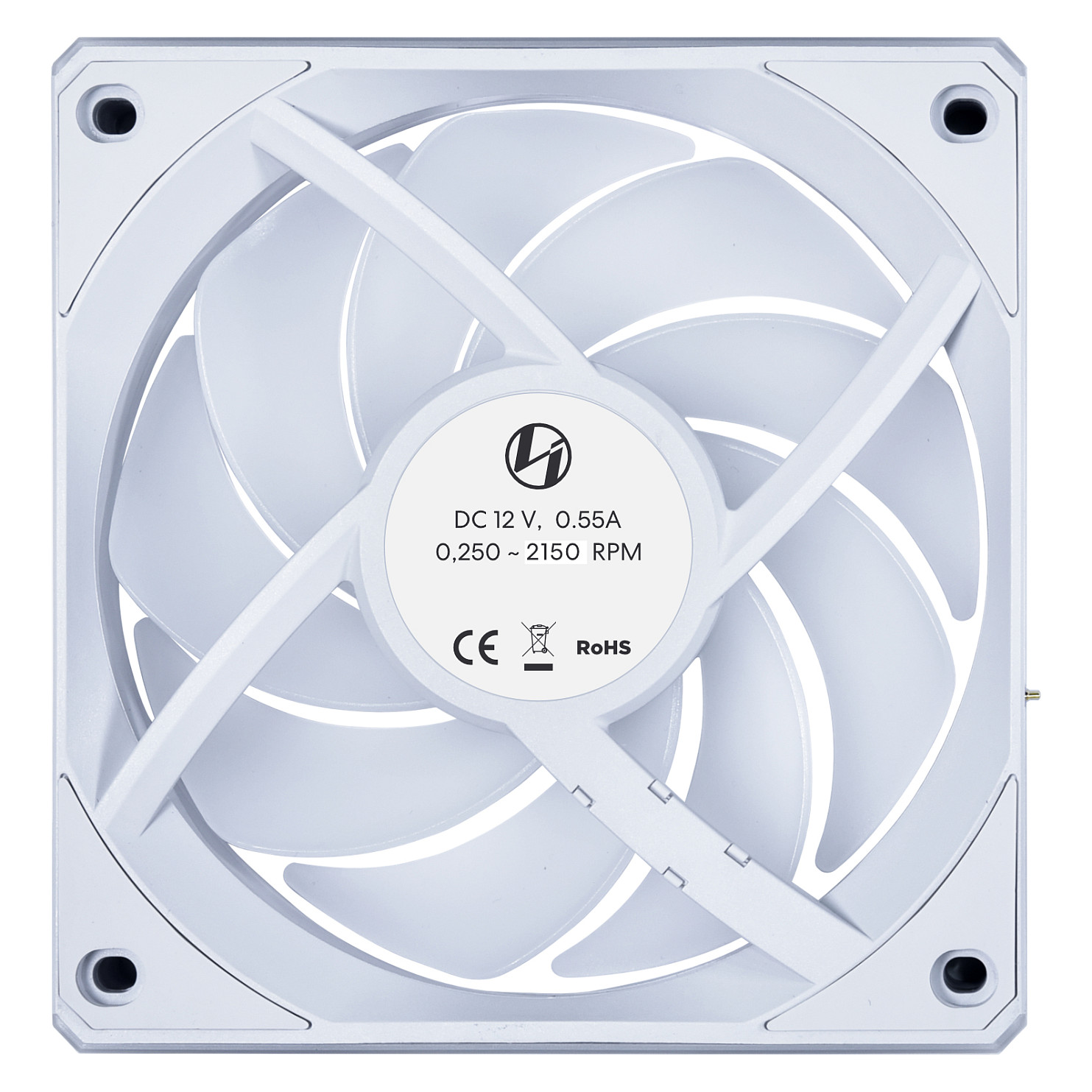 Ftohës për Kasë Lian Li UNI FAN CL Wireless / 120mm / 250-2150 RPM / ARGB / PWM / 3-Pack – Bardhë - 4