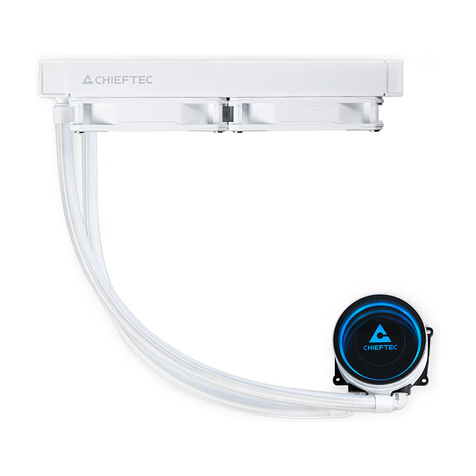 Ftohës për Procesor Chieftec ICEBERG 240-RGB-W / 240mm - Bardhë - 7