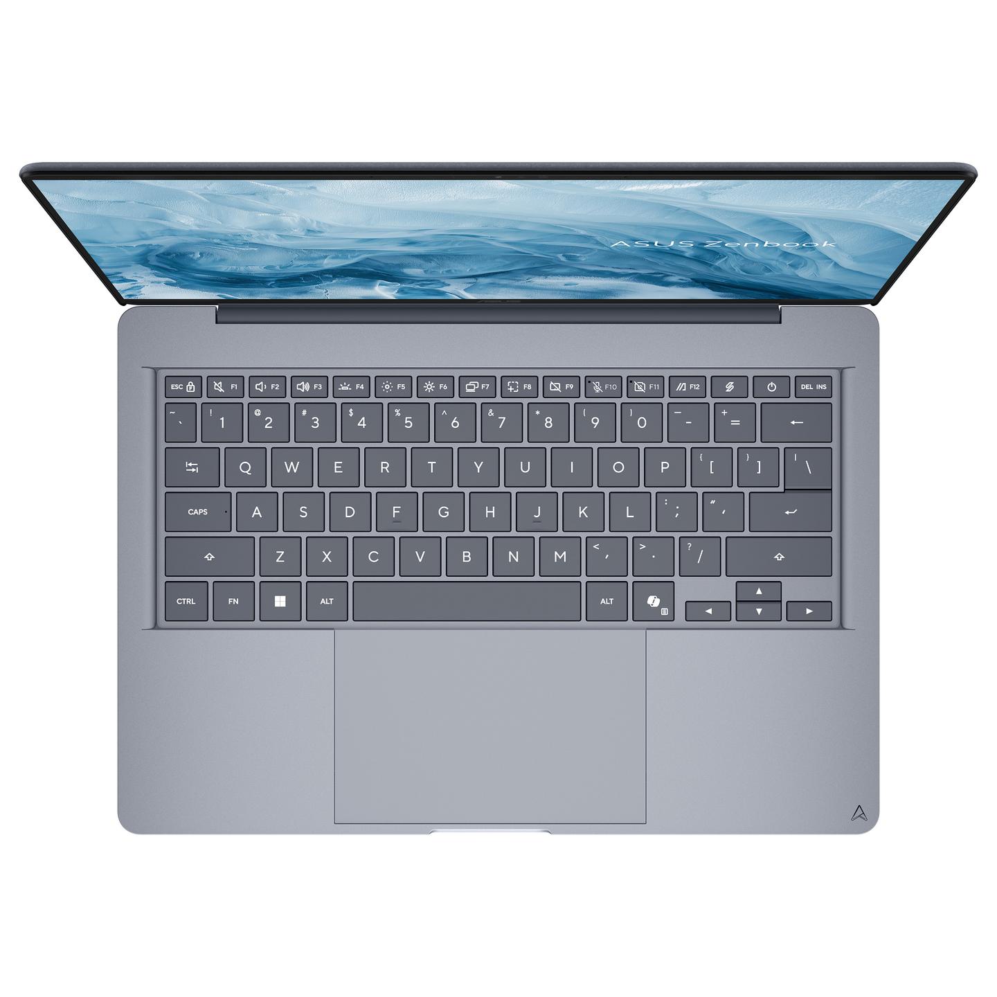 Laptop ASUS Zenbook 14 UX3480QA-SF003W, Snapdragon X X1-26-100, 16GB LPDDR5X, 512GB, 14" WUXGA OLED 60Hz, Qualcomm Adreno - Blu - 3