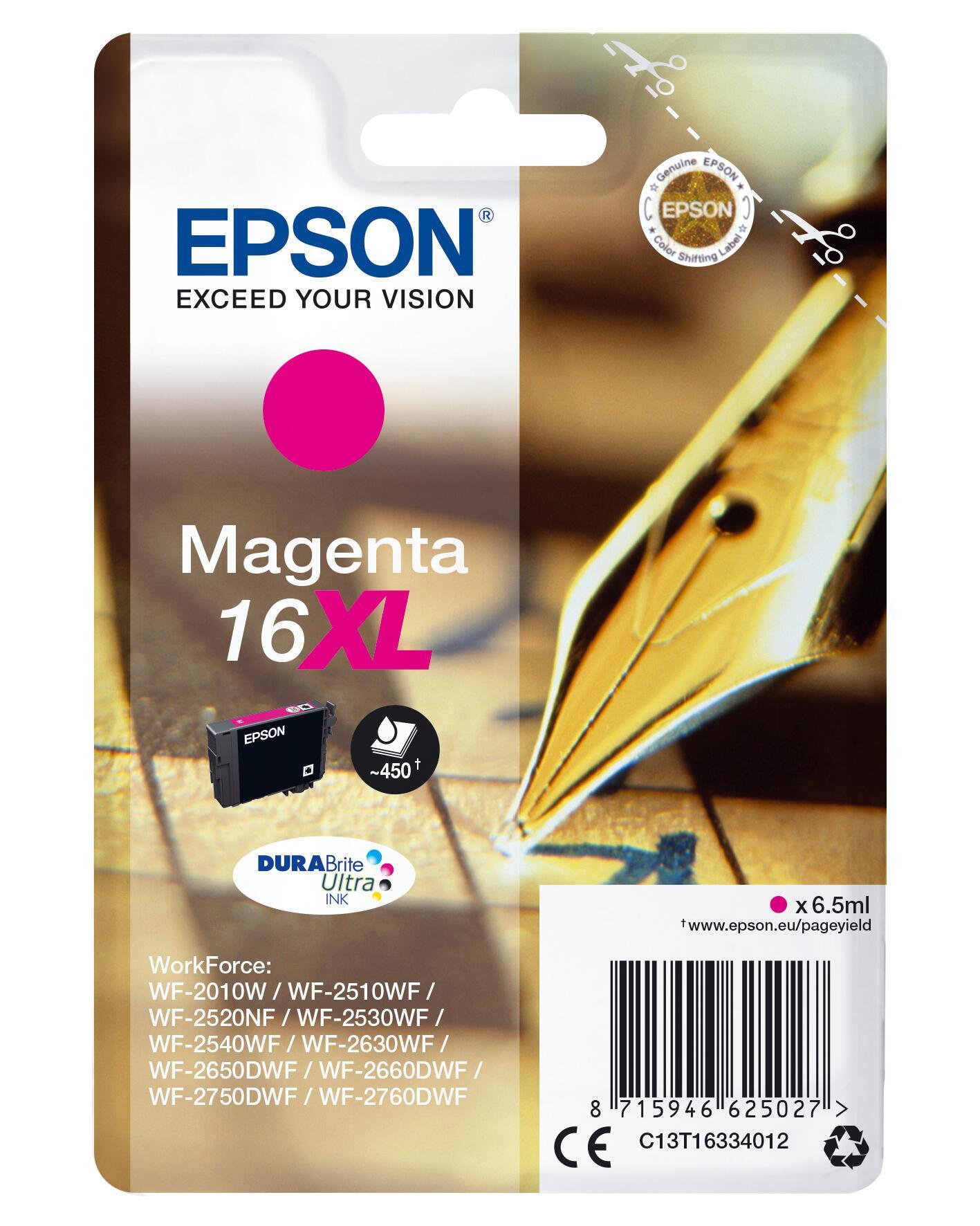 INK Epson 16XL / C13T16334012 / XL - Magenta