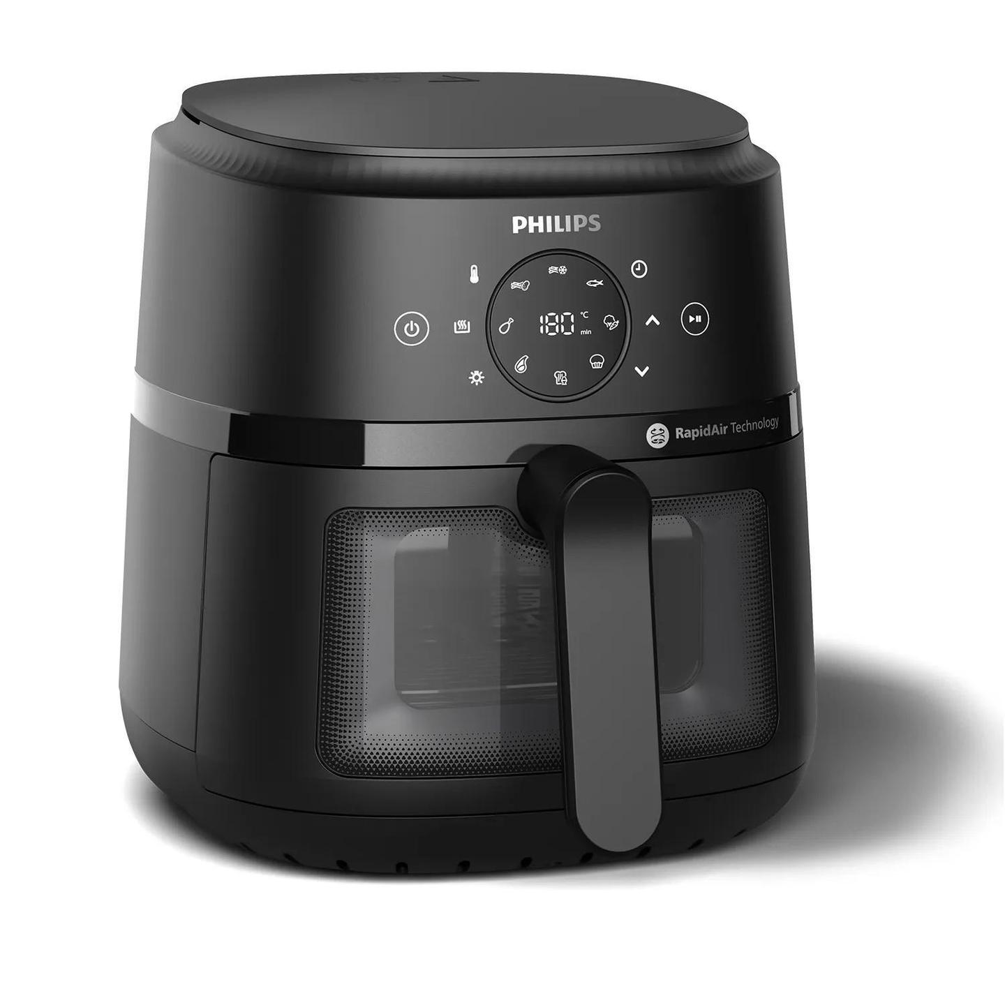 Fryer Philips Series 2000 / NA220/00 / 4.2L / 1500W / RapidAir / 13 Programe / Touchscreen / 60-200°C – Zezë