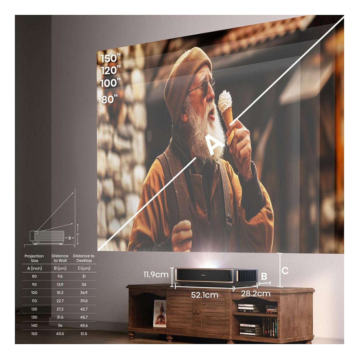 Projektor Hisense PT1 / DLP / UHD 4K / Laser / HDR – Hiri - 5