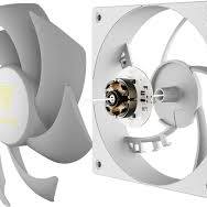 Ftohës për Kasë Gamdias NOTUS M1-1201 WH ARGB / 120mm / PWM / ARGB / 1600 RPM - Bardhë - 3