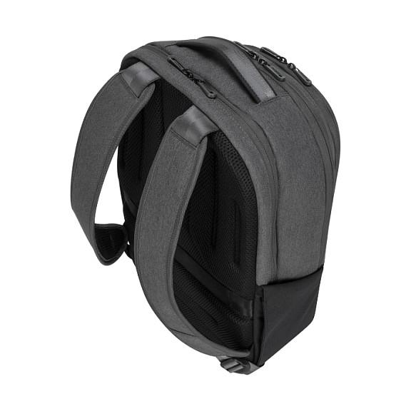 Çantë për laptop Targus EcoSpruce TBB013EU / Backpack / 15.6" / 100% Recycled PET / Water-Resistant Base / Key Clip / Pen Holder / Business Card Holder / Water Bottle Pocket - Gri/Zezë - 5