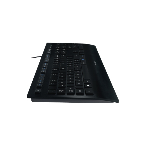Tastierë me kabllo Logitech K280e Business / USB / Full-Size - Zezë - 2