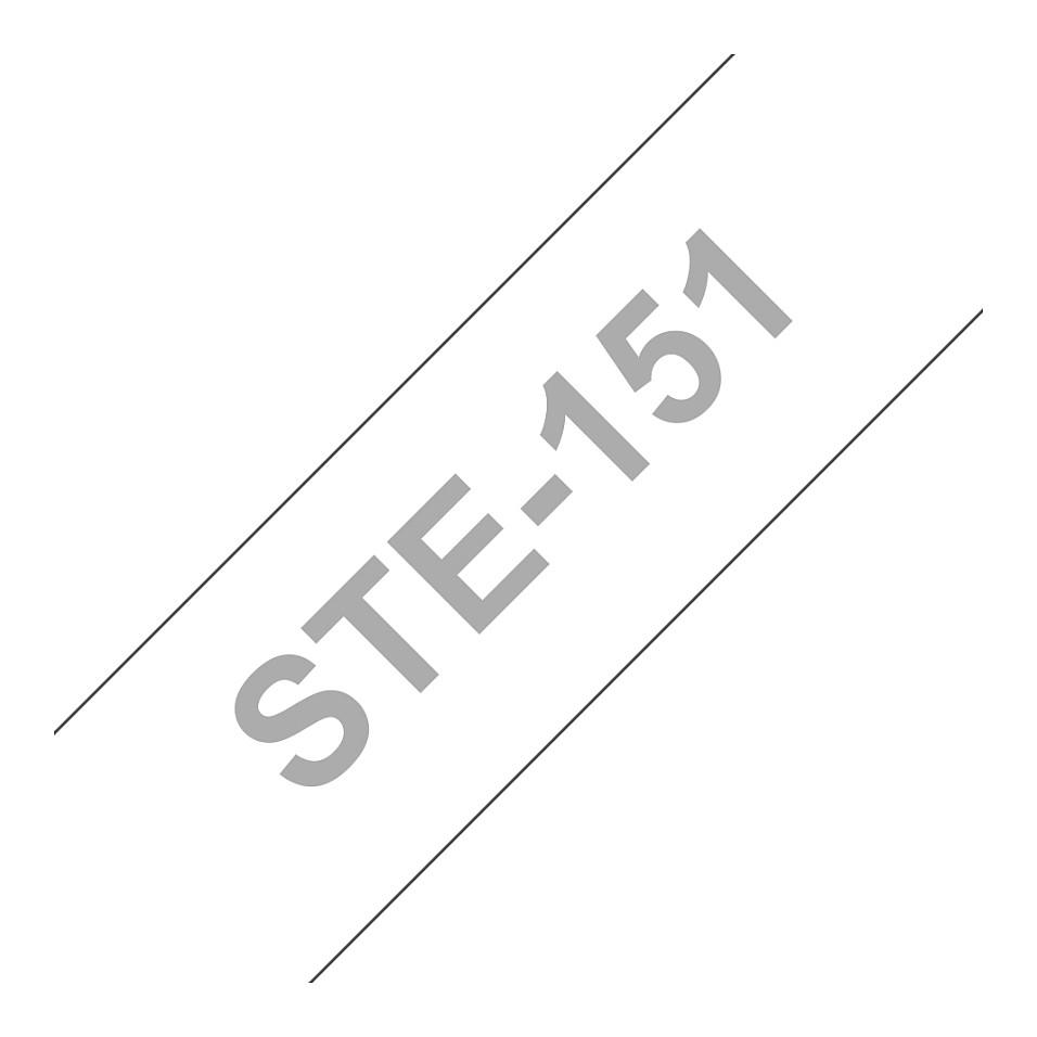 Shirit për Printer Brother STE-151 / 24 mm × 3 m - Zezë