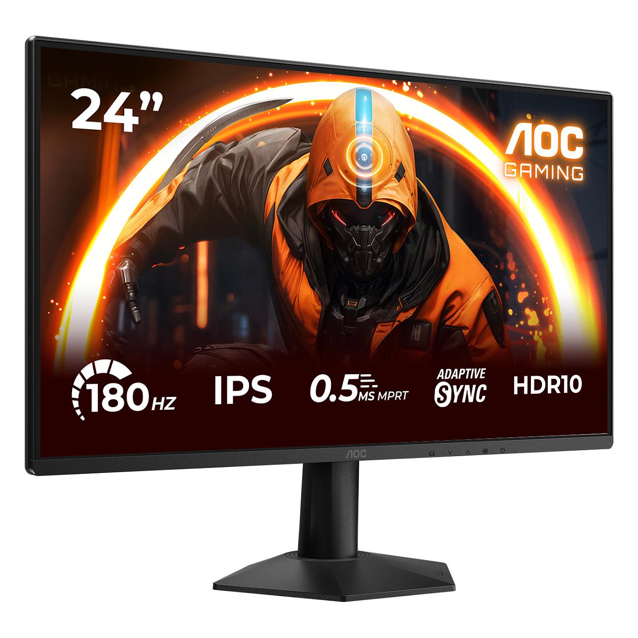 Monitor Gaming AOC 24G50F / 23.8″ / FHD IPS / 180 Hz / 4 ms / DP + HDMI - Zezë - 2