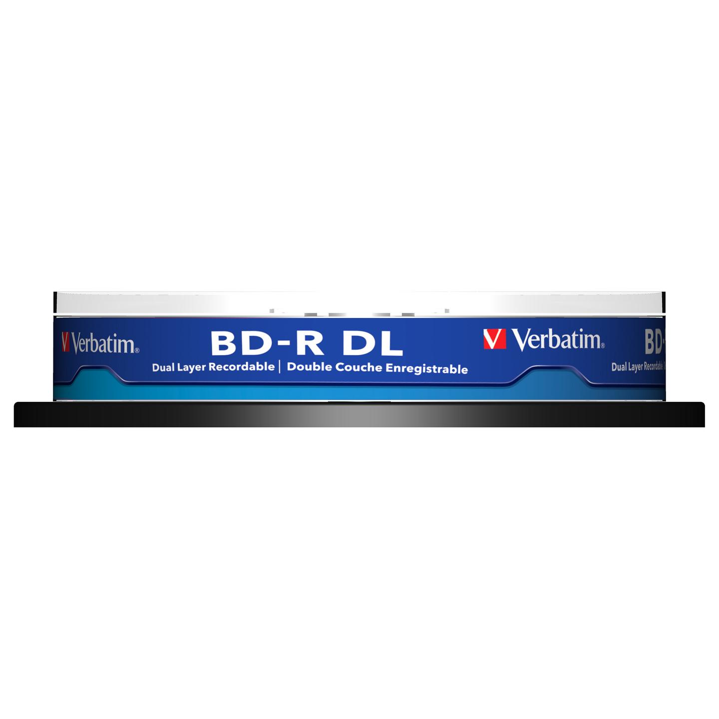 Disk Blu-ray Verbatim BD-R 43746, 50 GB, 6x, Paketi me 10 copë, Spindle - 2