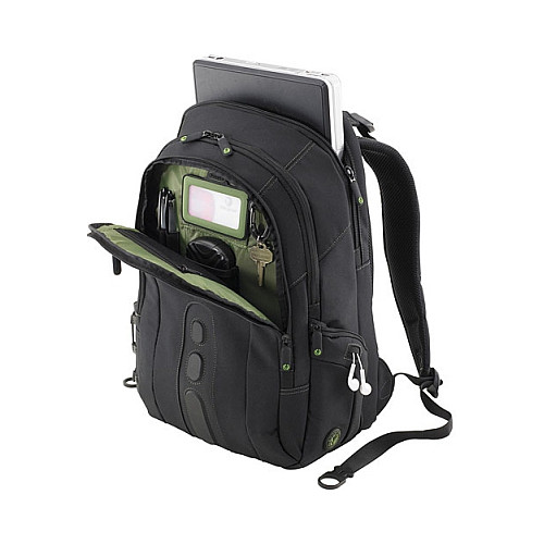 Çantë për laptop Targus EcoSpruce TBB013EU / Backpack / 15.6" / 100% Recycled PET / Water-Resistant Base / Key Clip / Pen Holder / Business Card Holder / Water Bottle Pocket - Zezë - 4