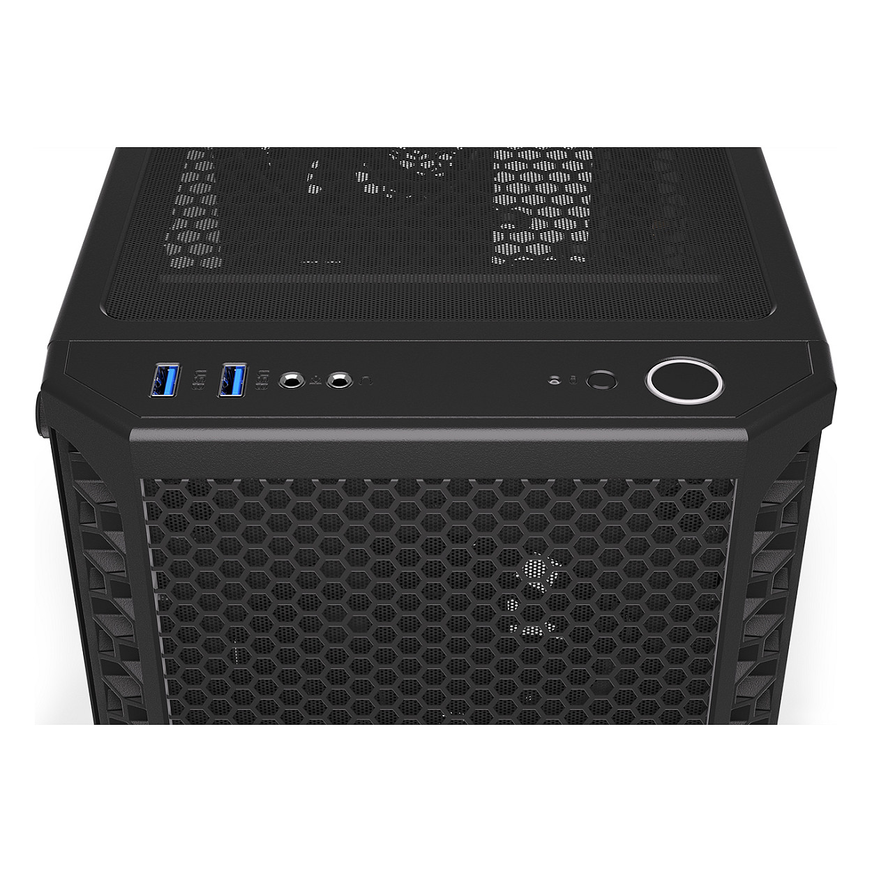 Kasë PC ENDORFY Signum 300 Air / Tower / ATX / 3x 120mm + 1x 120mm Fan / Tempered Glass - Zezë - 21