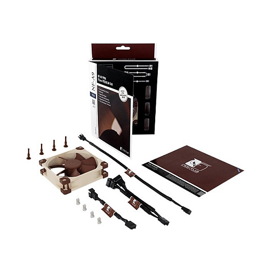 Ftohës për Kasë Noctua NF-A9 / 92mm / 2000 RPM / PWM – Kafe/Krem - 5