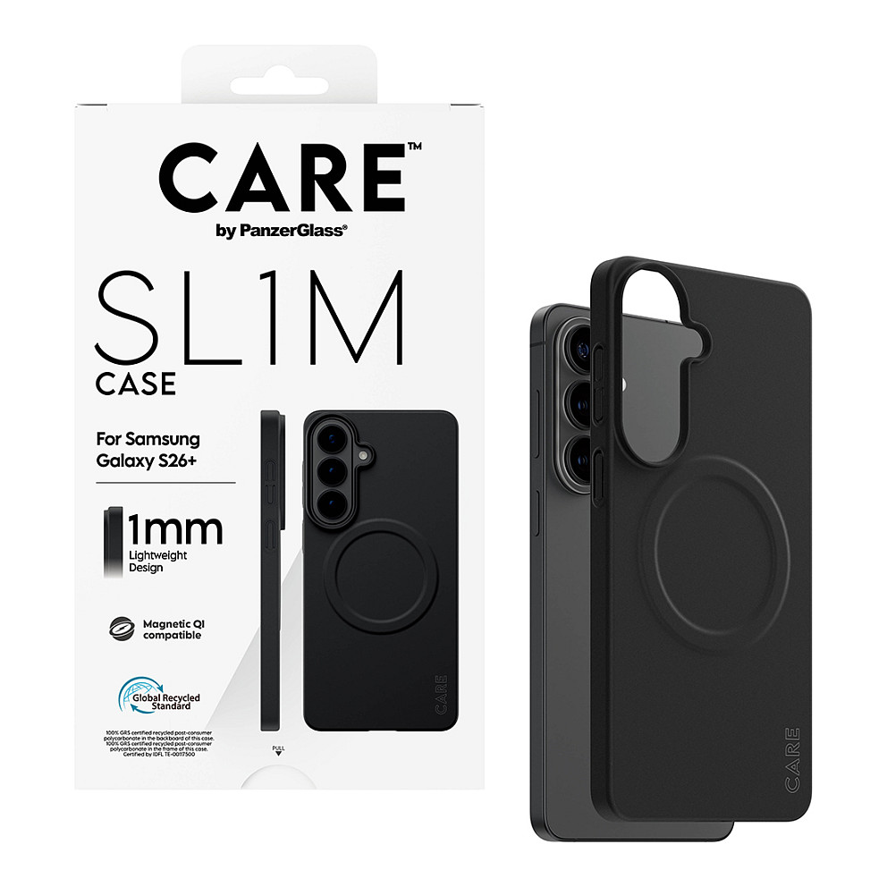 Aksesorë për telefon PanzerGlass CARE / SL1M Case / Samsung Galaxy S26+- Zezë - 5