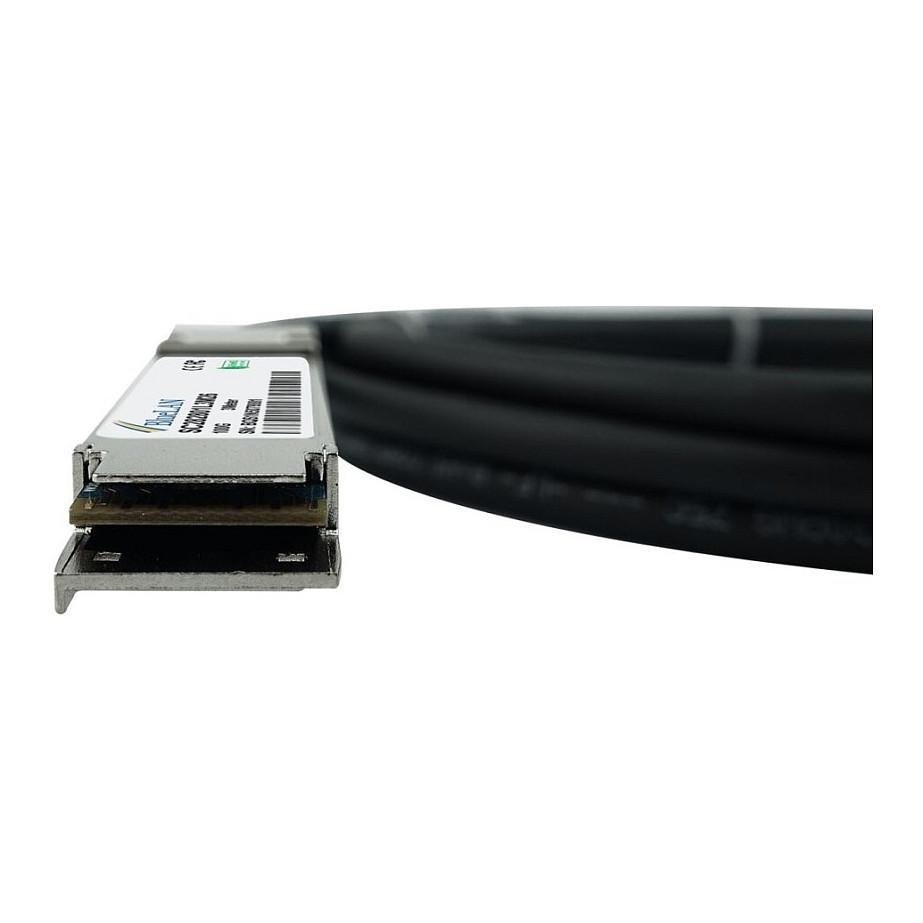 Kabllo për Rrjet BlueOptics CAB-Q28-Q28-3M-BL, 100 Gbps, QSFP28 në QSFP28, DAC, 3 m - Zezë - 2