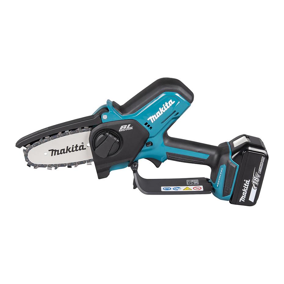 Sharrë për Krasitje me Bateri Makita DUC101Z, 18V, Brushless, Shpatë 100mm, 8m/s - Zezë/Blu - 6