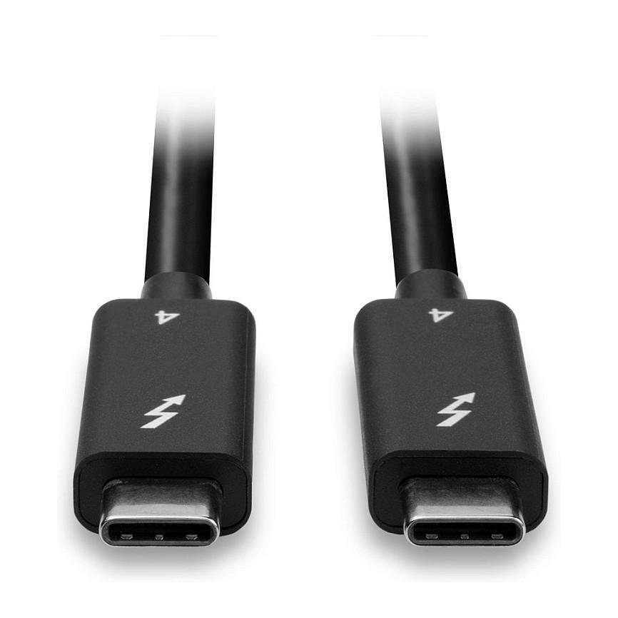 Kabllo Thunderbolt 4 LINDY 31121, USB-C në USB-C, 40 Gbps, 100 W, 2 m - Zezë - 3