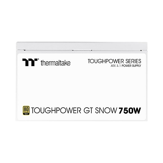 Furnizues Energjie Thermaltake Toughpower GT Snow / 750W / ATX 3.1 / 80 PLUS Gold / Fully Modular - Bardhë - 6