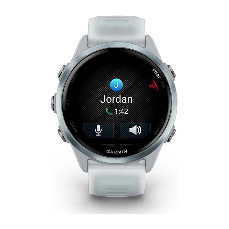 Orë e mençur Garmin Forerunner 570, 42 mm, AMOLED, GPS Multi-Band, Garmin Pay, 8GB – Bardhë/Blu - 4